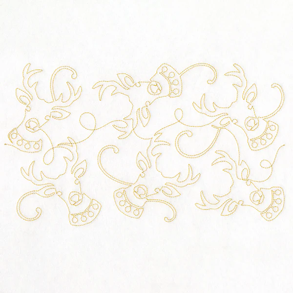 Christmas Magic - Reindeer (Edge-to-Edge Quilting) - Image 5