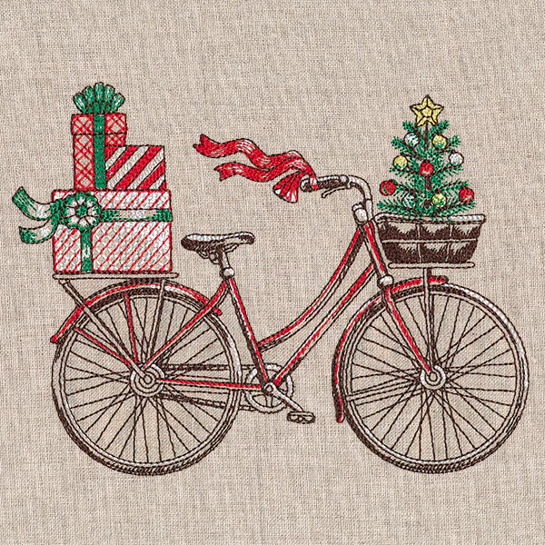 Christmas Market Bicycle - Image 3