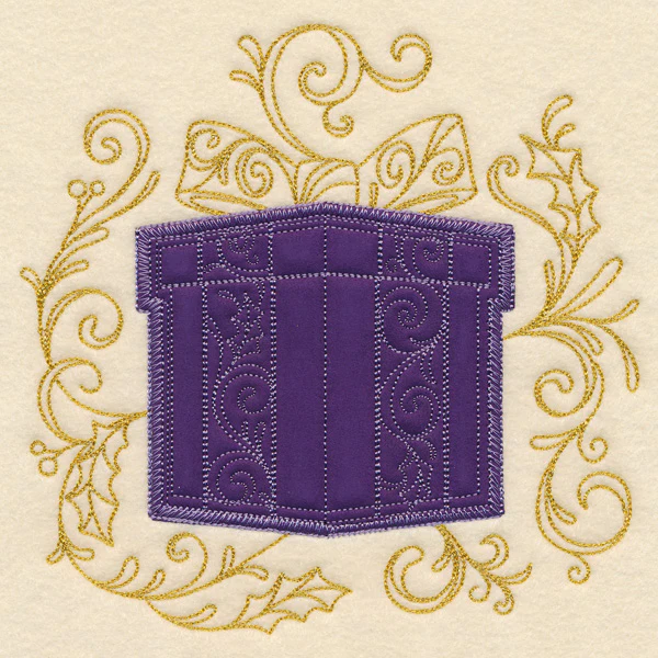 Christmas Memories - Gift (Heirloom Applique) - Image 2