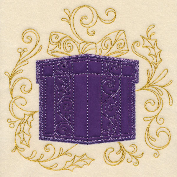Christmas Memories - Gift (Heirloom Applique) - Image 6