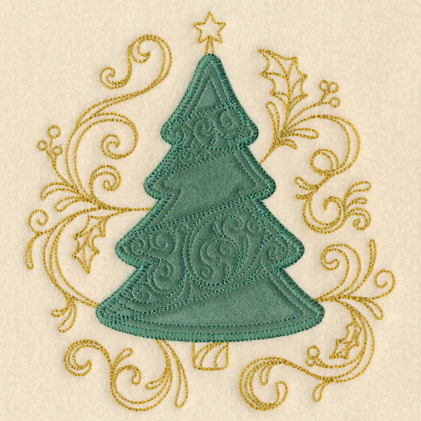 Christmas Memories - Tree (Heirloom Applique) - Image 3