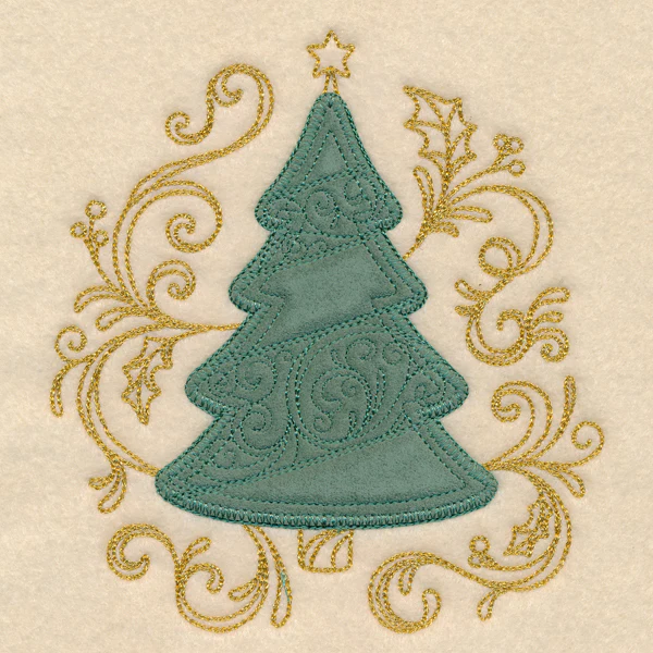 Christmas Memories - Tree (Heirloom Applique) - Image 4