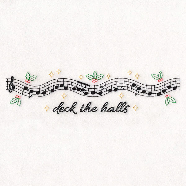 Christmas Music Borders - Deck the Halls - Image 5