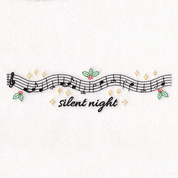 Christmas Music Borders - Silent Night - Image 7