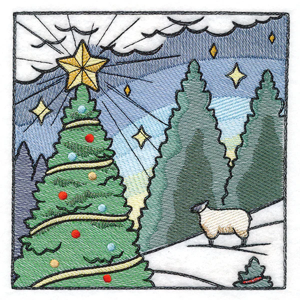 Christmas on the Farm Scene - Block 1 - Image 9