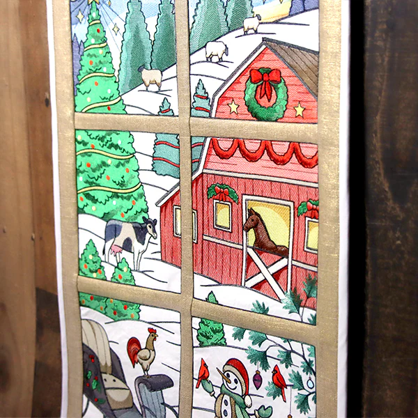 Christmas on the Farm Scene - Block 3 - Image 9