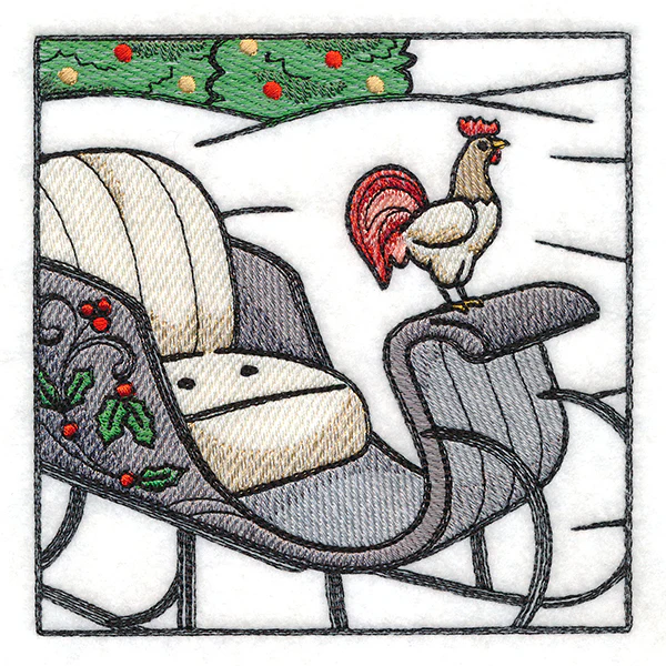 Christmas on the Farm Scene - Block 5 - Image 10