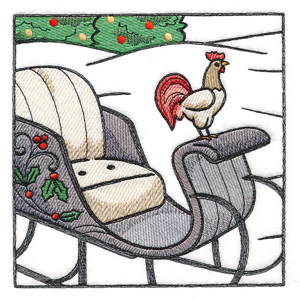 Christmas on the Farm Scene - Block 5 - Image 7
