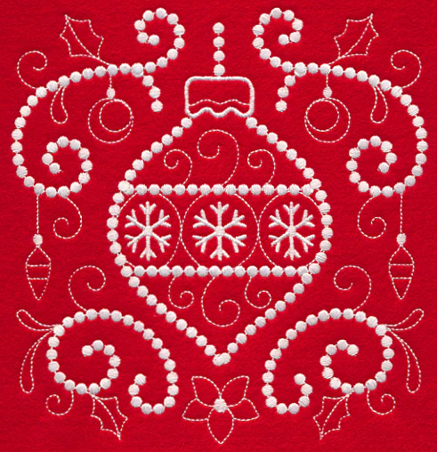 Christmas Ornament (Candlewicking) - Image 2