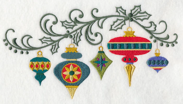 Christmas Ornament Filigree Spray - Image 2