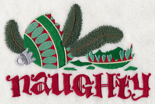 Christmas Ornament - Naughty - Image 2
