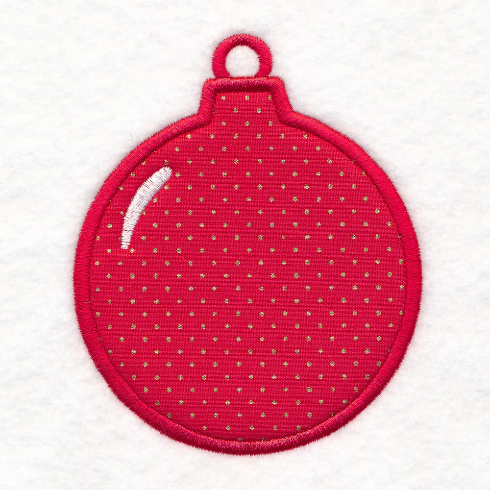 Christmas Ornament Scour Patch (Applique) - Image 3
