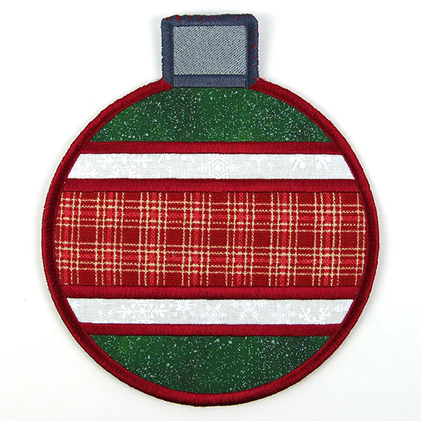 Christmas Ornament Trivet (In-the-Hoop) - Image 4