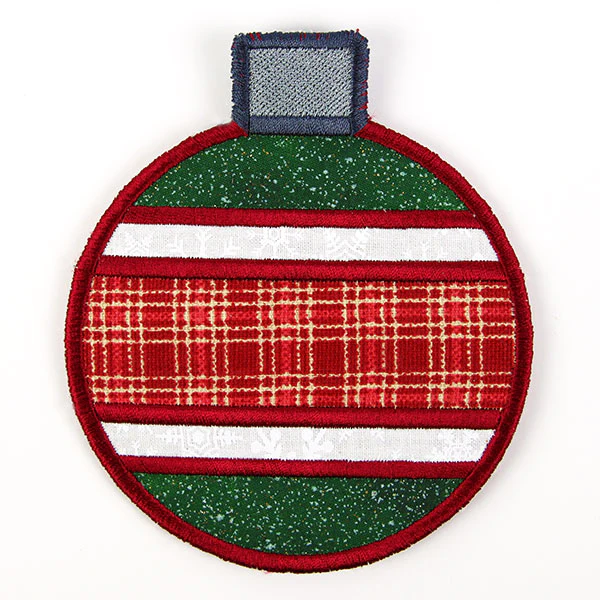 Christmas Ornament Trivet (In-the-Hoop) - Image 5