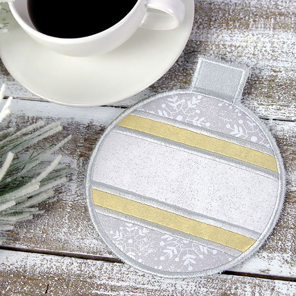 Christmas Ornament Trivet (In-the-Hoop) - Image 7
