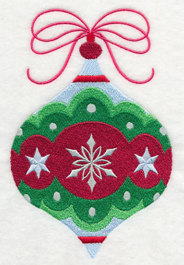 Christmas Ornament with Snowflake - Image 3