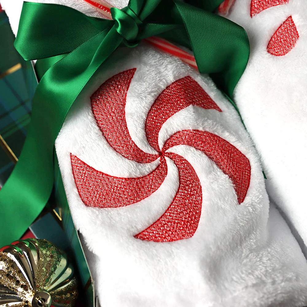 Christmas Peppermint (Embossed)