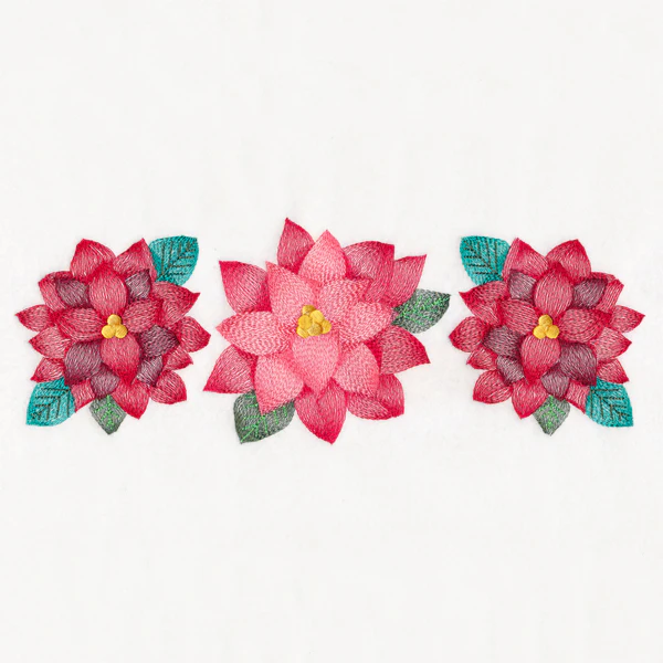 Christmas Poinsettias Trio - Image 5