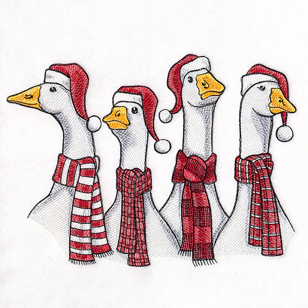 Christmas Quackery Geese - Image 4