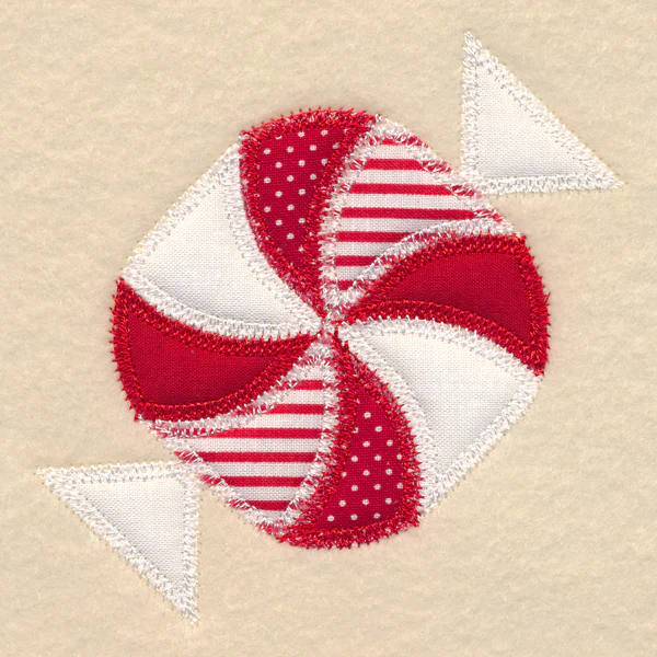 Christmas Quilt Block - Candy (In-the-Hoop) - Image 4