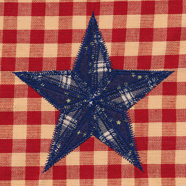 Christmas Quilt Block - Star (In-the-Hoop) - Image 5