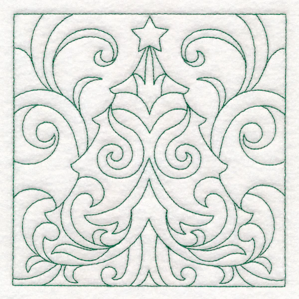 Christmas Quilting - Tree (Double Run) - Image 3