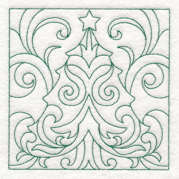 Christmas Quilting - Tree (Double Run) - Image 4