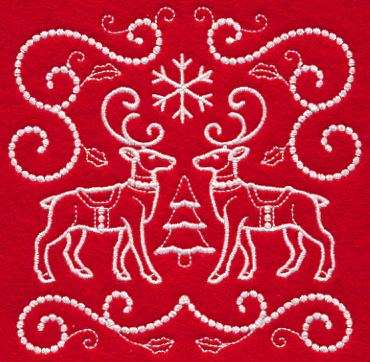 Christmas Reindeer (Candlewicking) - Image 4
