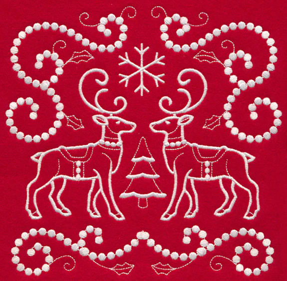 Christmas Reindeer (Candlewicking) - Image 6