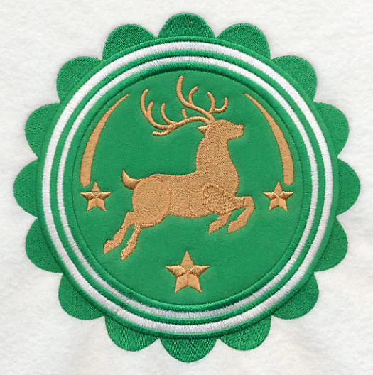 Christmas Reindeer Stamp (Applique) - Image 2
