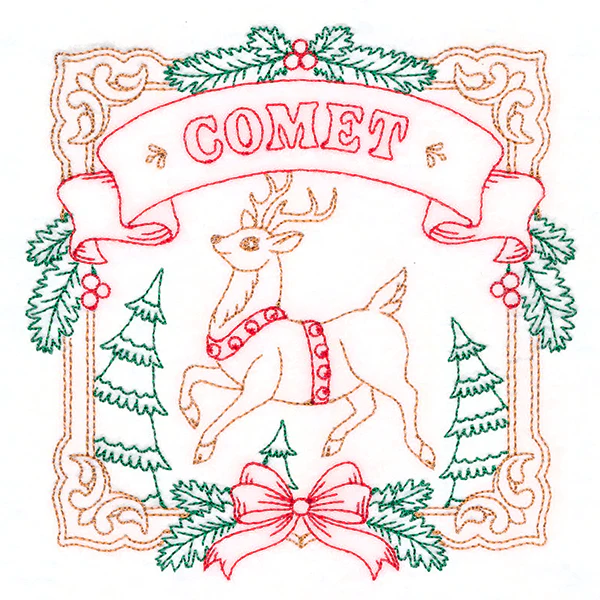 Christmas Reindeer Team - Comet - Image 10