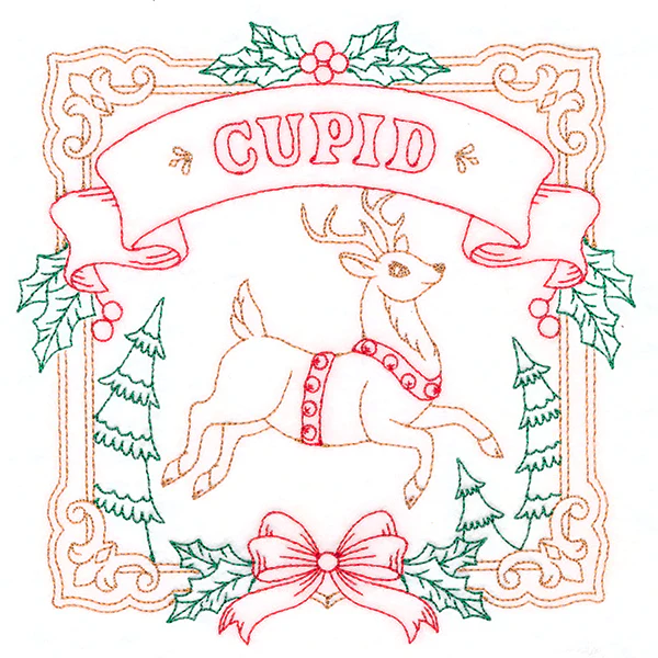 Christmas Reindeer Team - Cupid - Image 7