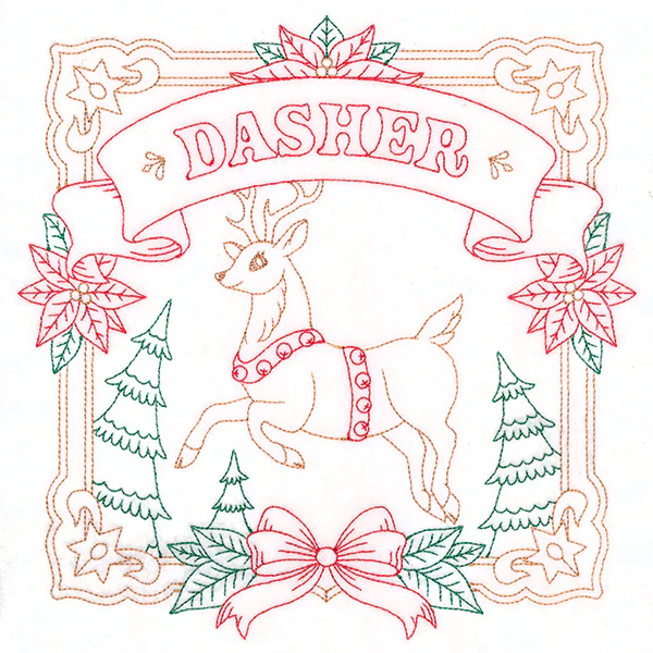 Christmas Reindeer Team - Dasher