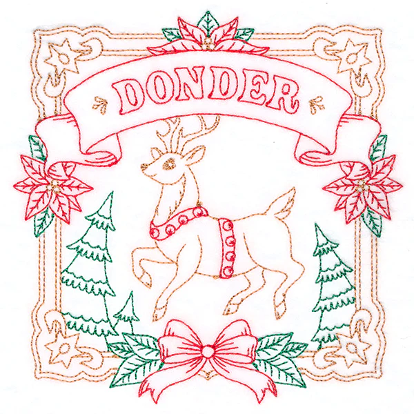 Christmas Reindeer Team - Donder - Image 10