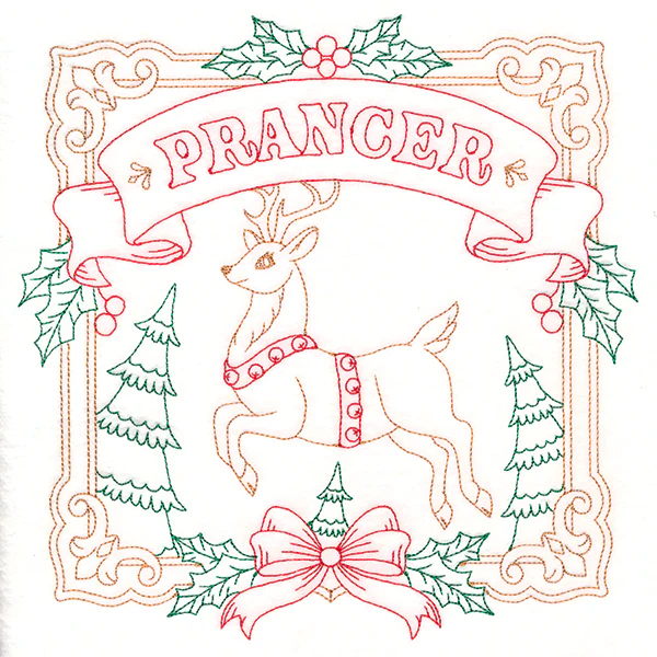 Christmas Reindeer Team - Prancer - Image 13