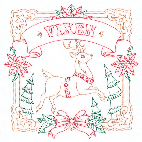 Christmas Reindeer Team - Vixen - Image 13