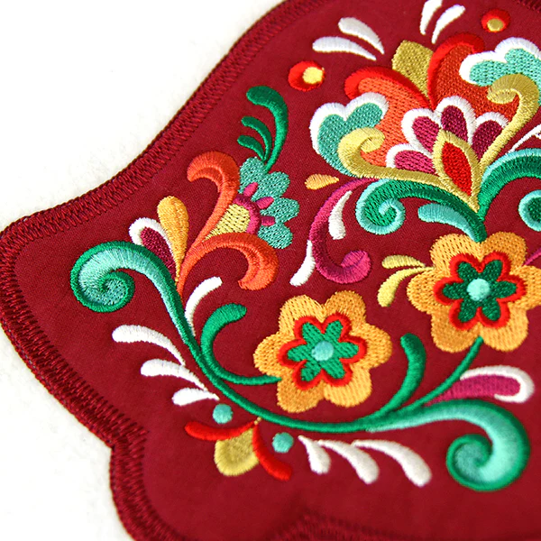 Christmas Rosemaling Bell (Heirloom Applique) - Image 8