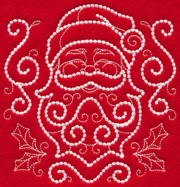 Christmas Santa (Candlewicking) - Image 4