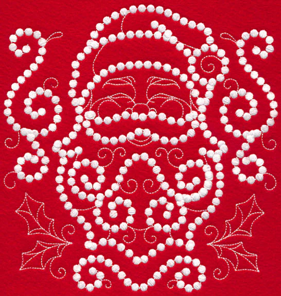 Christmas Santa (Candlewicking) - Image 6