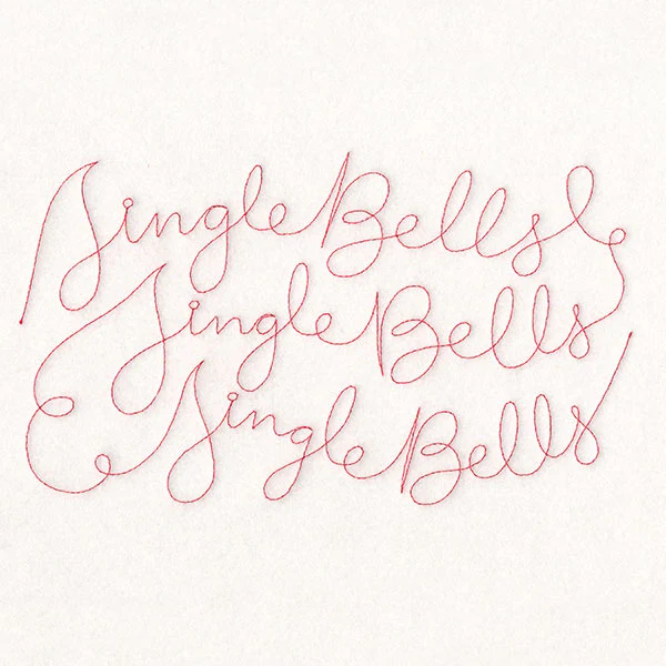 Christmas Sayings - Jingle Bells (Edge-to-Edge Quilting) - Image 9