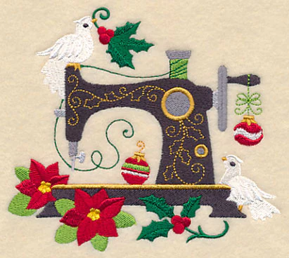 Christmas Sewing Machine - Image 2