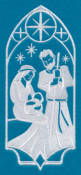 Christmas Silhouette - Holy Family - Image 2