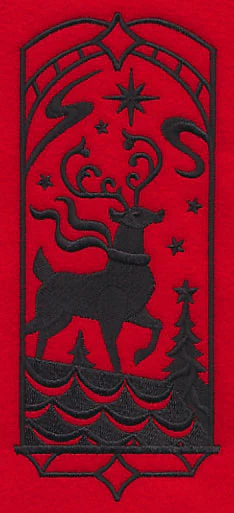 Christmas Silhouette - Rooftop Reindeer - Image 4