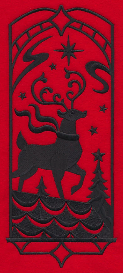 Christmas Silhouette - Rooftop Reindeer - Image 5