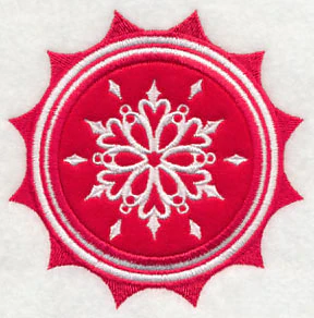 Christmas Snowflake Stamp (Applique) - Image 5