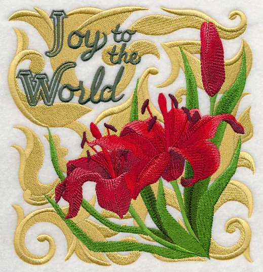 Christmas Spirit Blooms - Scarlet Lilies - Image 2