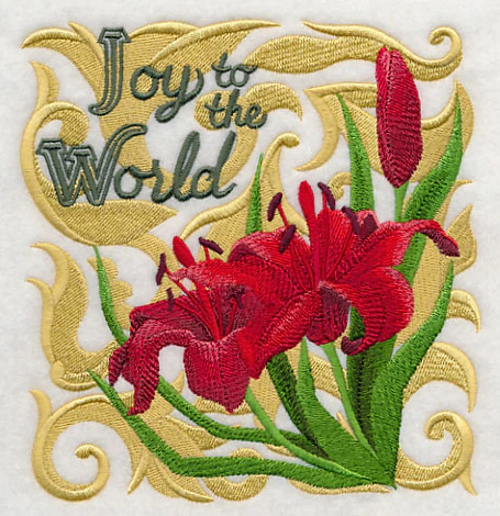Christmas Spirit Blooms - Scarlet Lilies - Image 3