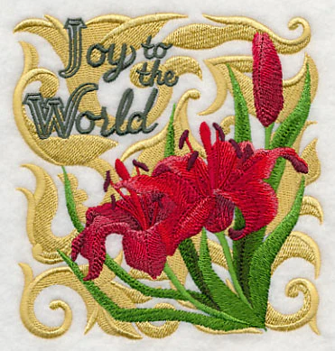 Christmas Spirit Blooms - Scarlet Lilies - Image 4