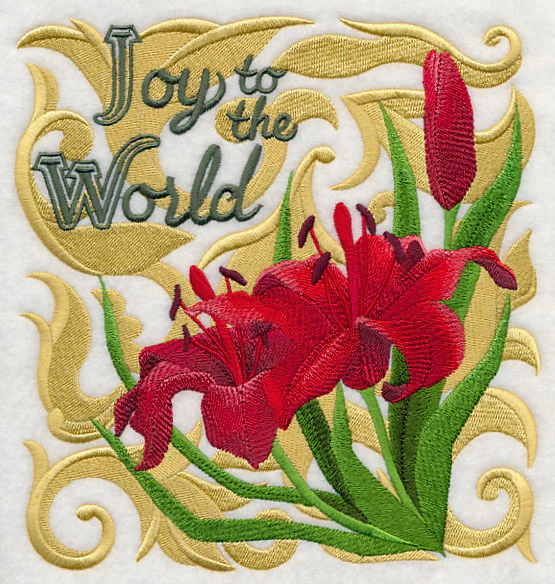 Christmas Spirit Blooms - Scarlet Lilies - Image 5
