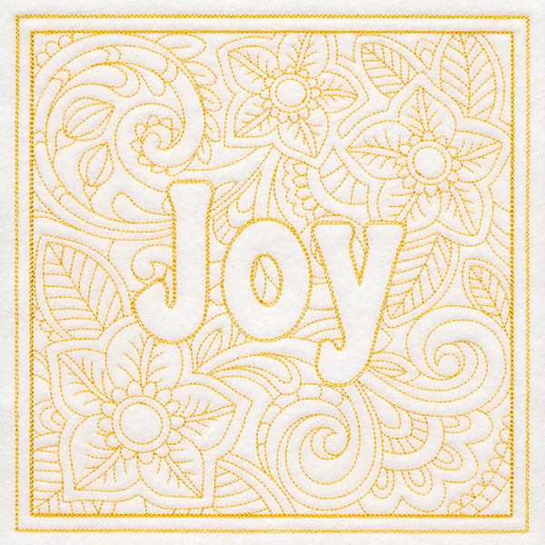 Christmas Spirit Quilting - Joy (Double Run)